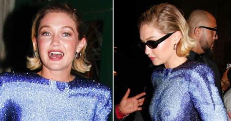 gigi hadid boobs|Gigi Hadids Optical Illusion Dress Had Fake Nipples